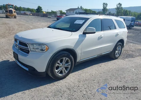 2011 Dodge Durango Express z USA, uszkodzony, nr VIN 1D4RE2GG4BC733938